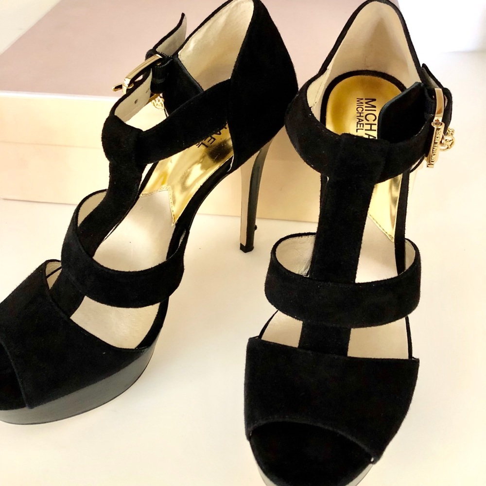 Michael Kors Suede Heels